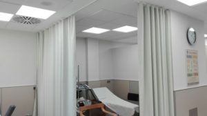 cortina para consulta medica zaragoza